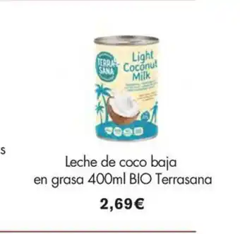 TERRASANA Leche de coco baja en grasa