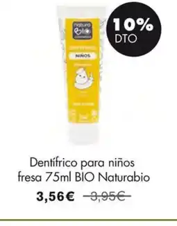 NaturaSí NATURABIO Dentifrico para niños fresa BIO oferta