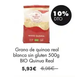 NaturaSí QUINUA REAL Grano de quinoa real blanca sin gluten BIO oferta