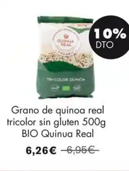NaturaSí QUINUA REAL Grano de quinoa real tricolor sin gluten BIO oferta