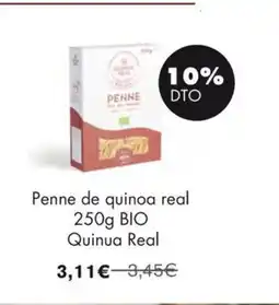 NaturaSí UINUA REAL Penne de quinoa real BIO oferta
