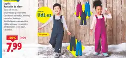 Lidl LUPILU Pantalón de nieve oferta
