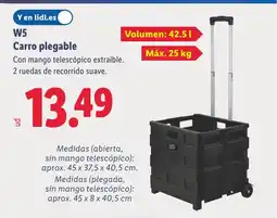 Lidl W5 Carro plegable oferta