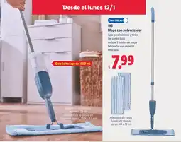 Lidl W5 Mopa con pulverizador oferta