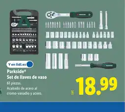 Lidl PARKSIDE Set de llaves de vaso oferta
