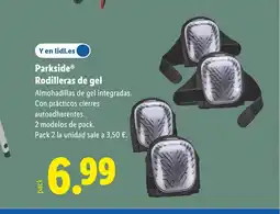 Lidl PARKSIDE Rodilleras de gel oferta