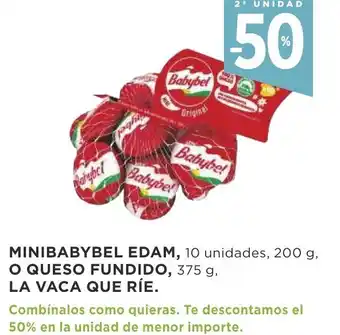 Supercor Minibabybel Edam O Queso Fundido la Vaca Ríe oferta