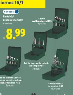 Lidl PARKSIDE Brocas especiales oferta