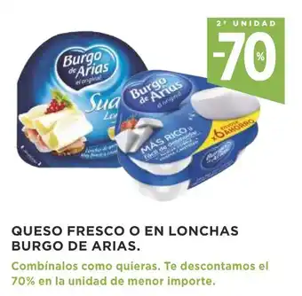 Supercor Queso Fresco O En Lonchas Burgo De Arias oferta