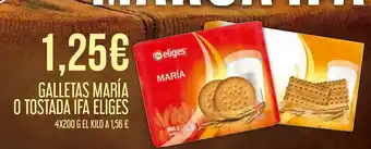 IFA ELIGES Galletas maría o tostada