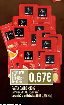 Claudio GALLO Pasta oferta