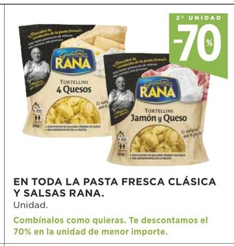 Supercor En Toda La Pasta Fresca Clásica Y Salsas Rana oferta