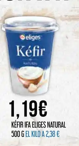 Claudio KÉFIR Ifa eliges natural oferta