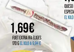 Claudio IFA ELIGES Fuet extra oferta