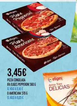 Claudio IFA ELIGES Pizza congelada pepperoni oferta