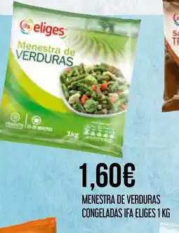 Claudio IFA ELIGES Menestra de verduras congeladas oferta