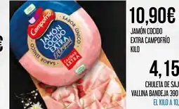 Claudio CAMPOFRÍO Jamón cocido extra oferta