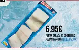 Claudio PESCANOVA Filetes de bacalao congelados oferta