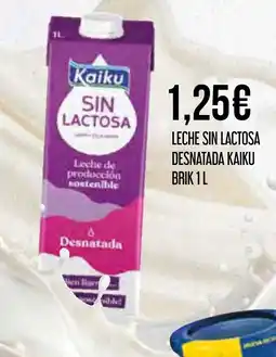 Claudio KAIKU Leche sin lactosa desnatada oferta