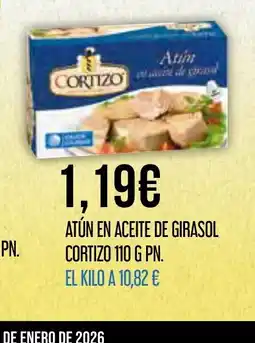 Claudio CORTIZO Atún en aceite de girasol oferta