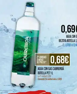 Claudio CABREIROÁ Agua con gas oferta