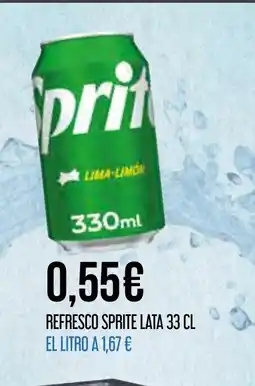 Claudio SPRITE Refresco lata oferta
