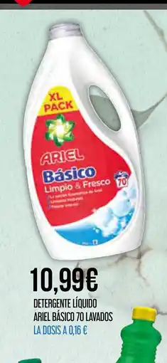 Claudio Detergente líquido ariel básico 70 lavados oferta