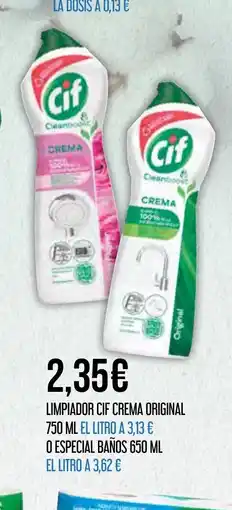 Claudio CIF Limpiador crema original oferta