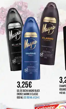 Claudio Gel de ducha magno black energy, marine o classic oferta