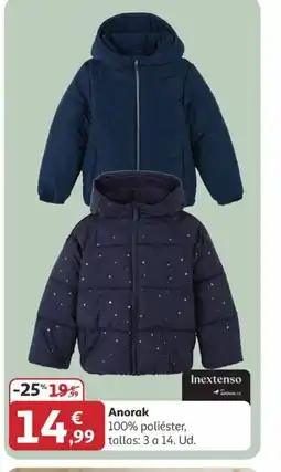 Alcampo INEXTENSO Anorak oferta