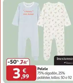 Alcampo INEXTENSO Pelele oferta