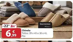 Alcampo INEXTENSO Chinela oferta
