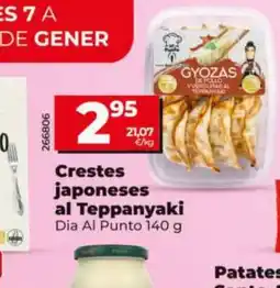 Dia DIA AL PUNTO Crestes japoneses al Teppanyaki oferta