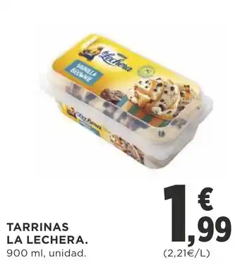Supercor La Lechera Tarrinas 900ml oferta