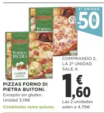 Supercor Buitoni Pizzas Forno Di Pietra oferta