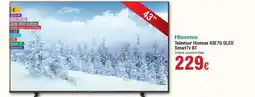FROIZ HISENSE Televisor Hisense 43E7Q QLED SmartTv BT oferta