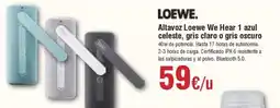 FROIZ LOEWE Altavoz Loewe We Hear 1 azul celeste, gris claro o gris oscuro oferta