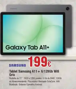 FROIZ SAMSUNG Tablet Samsung A11 + 6/128Gb Wifi Gris oferta