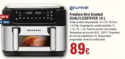 FROIZ GRUNKEL Freidora Aire Grunkel DUALFLEXIFRYER oferta