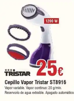 FROIZ TRISTAR Cepillo Vapor Tristar ST8916 oferta