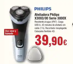 FROIZ PHILIPS Afeitadora Philips X3003/00 Serie 3000X oferta