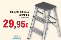 FROIZ Taburete Altipesa aluminio oferta
