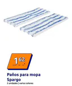 Action Paños para mopa Spargo oferta