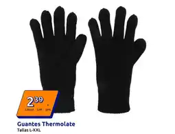 Action Guantes Thermolate oferta