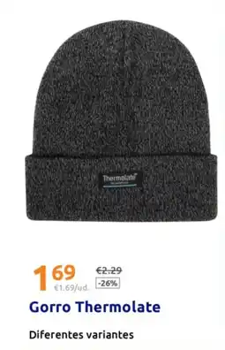 Action Gorro Thermolate oferta