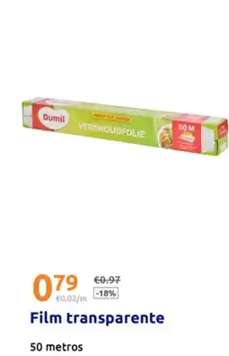 Action DUMILI Film transparente oferta