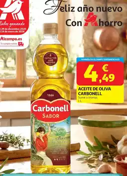 Alcampo Carbonell - aceite de oliva oferta