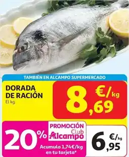 Alcampo Alcampo - dorada de racion oferta
