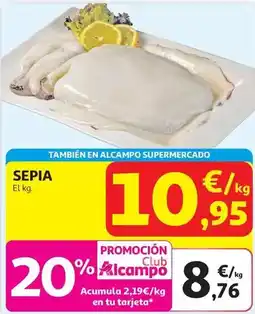 Alcampo Alcampo - sepia oferta