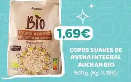 Alcampo Auchan - copos suaves de avena integral oferta